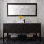 Winterfell 72" Bath Vanity in Espresso, Quartz Top, Sinks, ED-30072-CMRO-ES