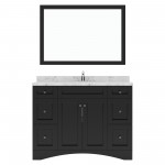 Elise 48" Bath Vanity in Espresso, Quartz Top, Sink, ES-32048-CMRO-ES-002