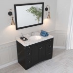 Elise 48" Bath Vanity in Espresso, Quartz Top, Sink, ES-32048-CMRO-ES-002