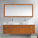 Clarissa 72" Double Bath Vanity in Honey Oak, Stone Top, Sinks, MD-415-S-HO