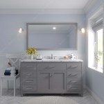 Caroline 60" Bath Vanity in Cashmere Gray, Quartz Top, Sink, MS-2060-CMRO-CG-002