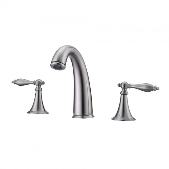 Caroline Parkway 57" Bath Vanity in Gray, Quartz Top, Sink, MS-2157R-CMSQ-GR-001