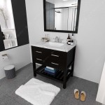 Caroline Estate 36" Bath Vanity in Espresso, Quartz Top, Sink, MS-2236-CMSQ-ES