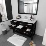 Caroline Estate 48" Bath Vanity Espresso, Quartz Top, Sink, MS-2248-CMRO-ES-002