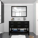 Caroline Estate 48" Bath Vanity Espresso, Quartz Top, Sink, MS-2248-CMSQ-ES-002