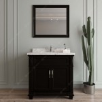 Victoria 36" Bath Vanity in Espresso, Quartz Top, Sink, MS-2636-CMSQ-ES-002