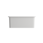 Sotto Dual-Mount Fireclay 24 in. Single Bowl Kitchen Sink in White