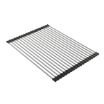 Roller Mat with Black Edging for select Fireclay Workstation Sinks