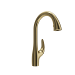 Pagano 2.0 Pull-Down Kitchen Faucet in Brushed Gold