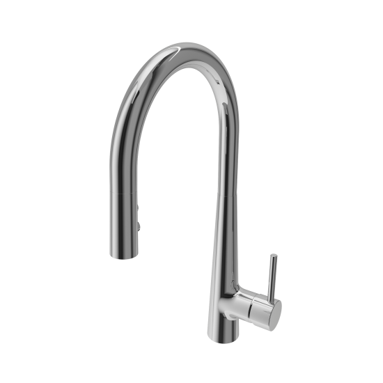 Lugano 2.0 Pull-Down Kitchen Faucet in Chrome