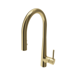 Lugano 2.0 Pull-Down Kitchen Faucet in Brushed Gold