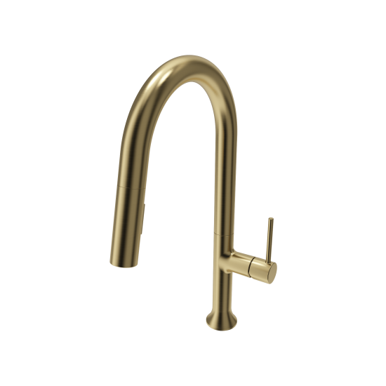 Tronto 2.0 Pull-Down Kitchen Faucet in Brushed Gold