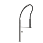 Baveno Pro Kitchen Faucet in Stainless Steel
