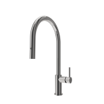 Baveno Duo Pull-Down Kitchen Faucet in Chrome