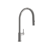 Baveno Duo Pull-Down Kitchen Faucet in Stainless Steel