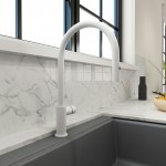 Baveno Duo Pull-Down Kitchen Faucet in Matte White