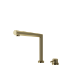 Baveno Move Kitchen Faucet in Brushed Gold