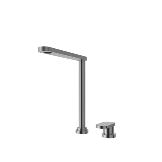 Baveno Move+ Kitchen Faucet in Stainless Steel