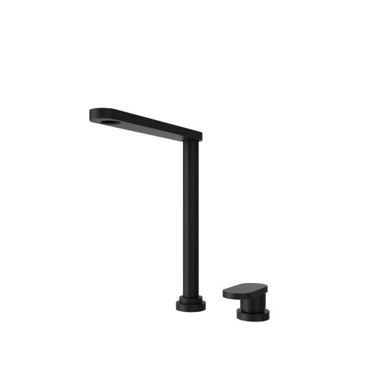 Baveno Move+ Kitchen Faucet in Jet Black