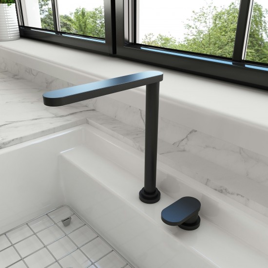 Baveno Move+ Kitchen Faucet in Jet Black