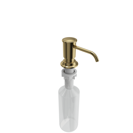 Lesina 2.0 Kitchen Soap Dispenser in Brushed Gold