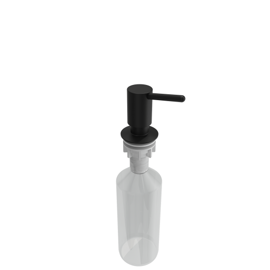 Tronto 2.0 Kitchen Soap Dispenser in Matte Black