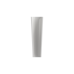 Taormina Pedestal Base Fireclay 27.25 in. in White