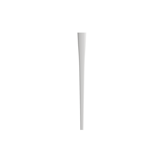 Lavita Console Leg Set Fireclay 31 in. in White
