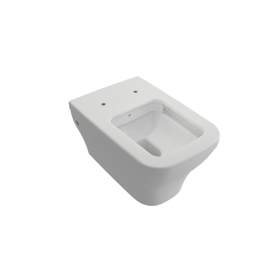 Firenze Wall-Hung Toilet Bowl in Matte White