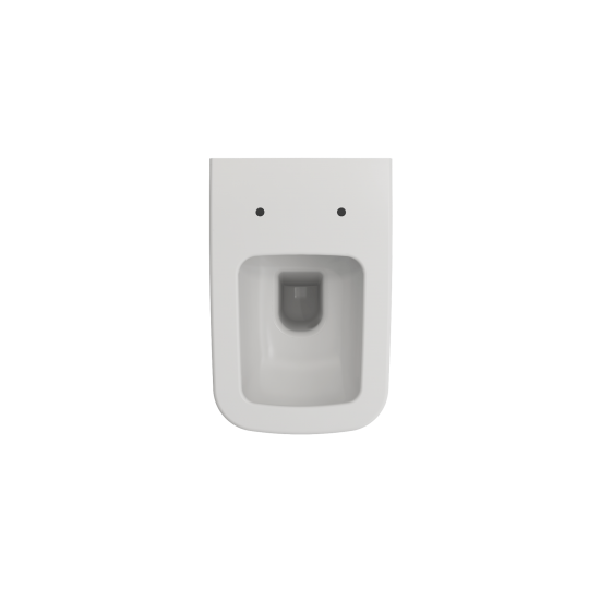 Firenze Wall-Hung Toilet Bowl in Matte White