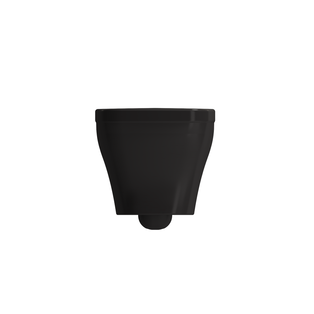 Firenze Wall-Hung Toilet Bowl in Matte Black