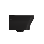 Firenze Wall-Hung Toilet Bowl in Matte Black