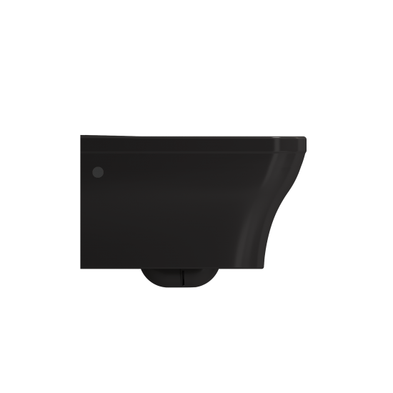 Firenze Wall-Hung Toilet Bowl in Matte Black