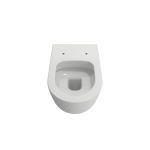 Vettore Wall-Hung Toilet Bowl in Matte White