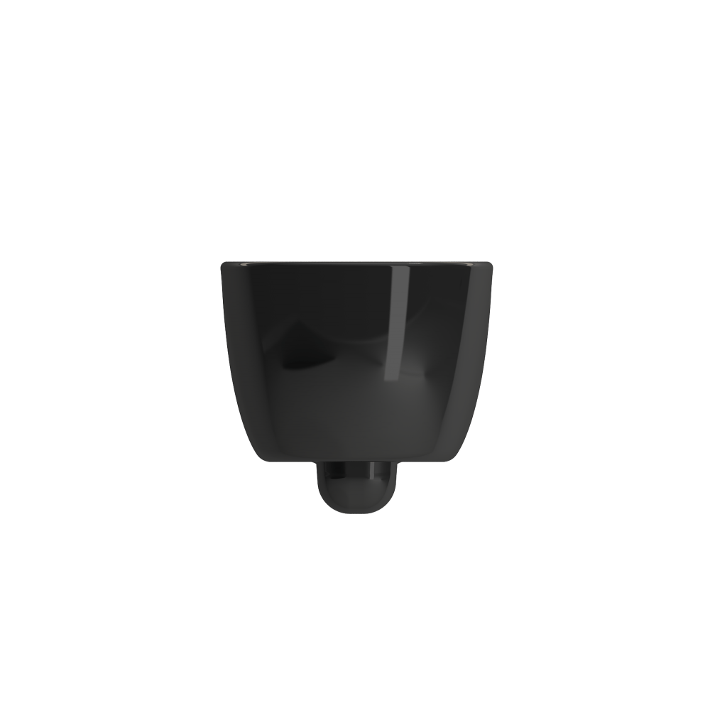 Vettore Wall-Hung Toilet Bowl in Black