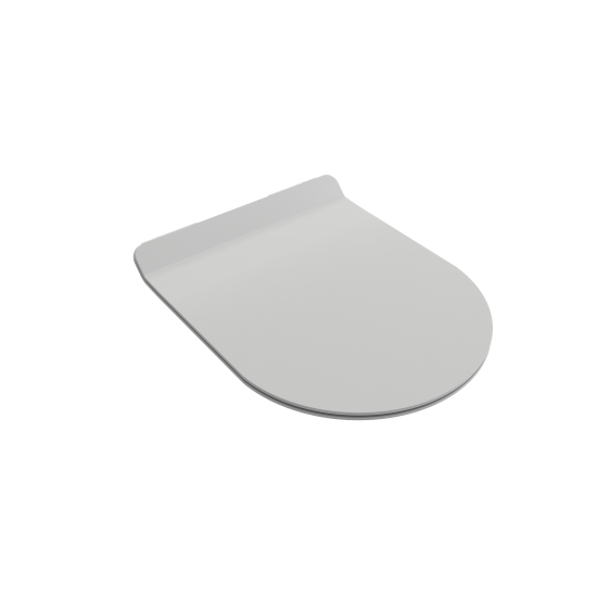 Vettore Soft-Close Toilet Seat in Matte White