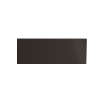 Contempo Step-Rim Apron Front Fireclay 27 in. in Matte Brown
