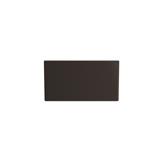 Contempo Step-Rim Apron Front Fireclay 27 in. in Matte Brown