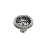 Polished Stainless Steel Kitchen Sink Strainer for Fireclay Sink Chrome