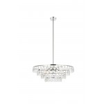 Ella 28 inch pendant in chrome