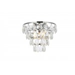 Ella 12 inch flush mount in chrome