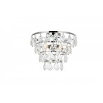 Ella 16 inch flush mount in chrome