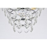 Ella 16 inch flush mount in chrome