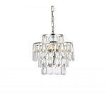 Mila 12 inch pendant in chrome