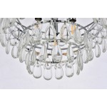 Mila 16 inch pendant in chrome