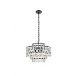 Mila 18 inch pendant in black