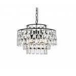 Mila 18 inch pendant in black