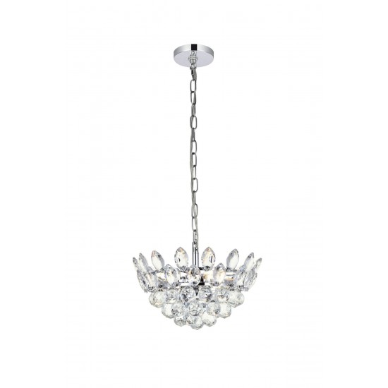 Emilia 14 inch pendant in chrome