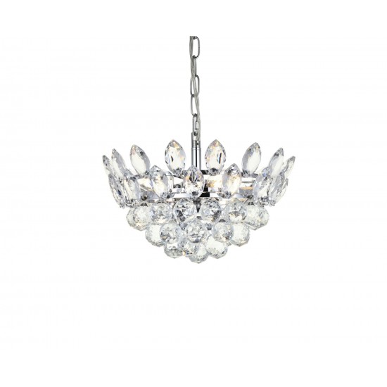 Emilia 14 inch pendant in chrome