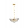 Emilia 16 inch pendant in brass